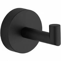 Гачок Bossini Tondo V50106 одинарний чорний матовий, фото №2