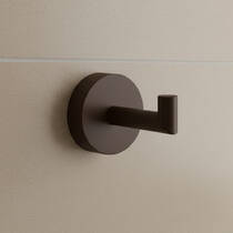 Гачок Bossini Tondo V50106 одинарний кава матовий, фото №1