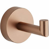 Гачок Bossini Tondo V50106 одинарний бурбон матовий, фото №2