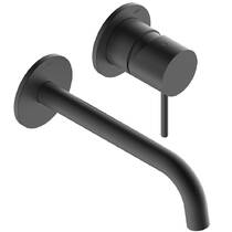 Змішувач прихованого монтажу для раковини Bossini Teo Z00730 чорний матовий, фото №2