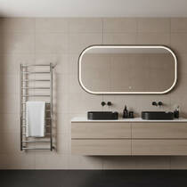 Рушникосушарка водяна Маріо Inox Флет 1170х430/400 полірована нержавіюча сталь, фото №1