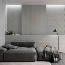 Плитка WOW Grace Grey Matt 124909 7,5x30 см, фото №1