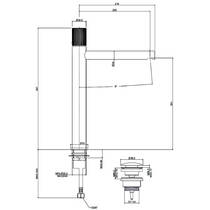 Змішувач для раковини Paffoni Jo JO081KCR хром, фото №3