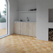 Керамогранит WOW Bejmat Decor Tan White 125059 15x15 см, фото №1