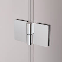 Душова кабіна Radaway Garda Gold KDJ 10709090-99-01R 90x90x195 см профіль золото брашоване, скло прозоре, фото №3