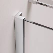 Душова кабіна Radaway Garda Gold KDJ 10709090-99-01R 90x90x195 см профіль золото брашоване, скло прозоре, фото №4