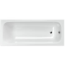 Ванна акриловая Radaway Mia WA1-50-180x075S 180x75 см с ножками и сифоном R135L, белый, фото №2