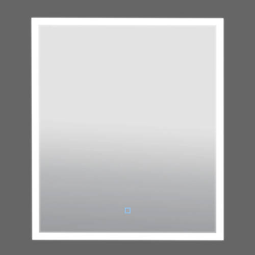 Дзеркало Аква Родос Luce 27309 з LED-підсвічуванням 600х700 мм, білий, фото 4