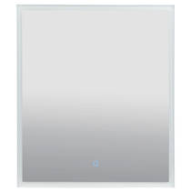 Дзеркало Аква Родос Luce 27309 з LED-підсвічуванням 600х700 мм, білий, фото №3