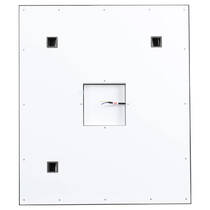 Дзеркало Аква Родос Luce 27430 з LED-підсвічуванням 600х700 мм, золото, фото №5