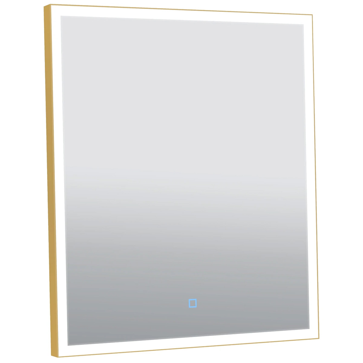 27430 Luce Дзеркало 60*70 см з підсвіткою (сенсор), колір золото (1 сорт)