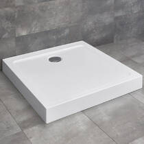 Душовий піддон Radaway Doros C White SDRC9090 90x90 см, білий глянець, фото №1