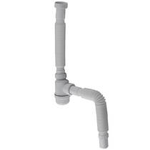 Сифон для напольной раковины Noken 100136669 выход в пол, фото №1