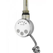 Рушникосушарка комбінована Mario INOX Флет 970x530/500 бронза, з теном MEG 300 Вт підключення справа, фото №3