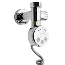 Рушникосушарка комбінована Mario INOX Флет 970x530/500 бронза, з теном MEG 300 Вт підключення справа, фото №5