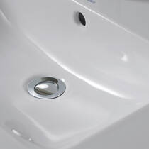 Раковина Duravit ME by Starck 2336830060 83 см  білий глянець, фото №3