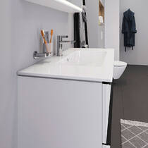 Раковина Duravit ME by Starck 2336103200 100 см, білий матовий, фото №4