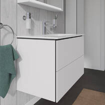 Тумба для раковини Duravit L-Cube LC624101818 підвісна, білий матовий, фото №6