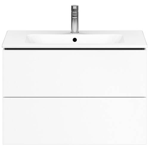Тумба для раковины Duravit L-Cube LC624101818 подвесная, матовый белый, фото 4