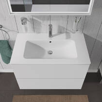 Тумба для раковини Duravit L-Cube LC624101818 підвісна, білий матовий, фото №1