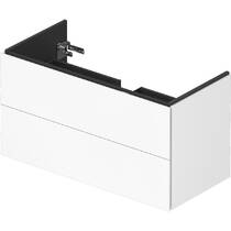 Тумба для раковини Duravit L-Cube LC624201818 102 см підвісна, білий матовий, фото №2