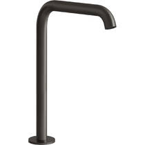 Вилив для раковини Gessi Gessi316 54093-707 окремостоячий високий, чорний, фото №2