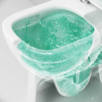 Унітаз-компакт Am.Pm Sunny CLA8900SC Aquaspin з сидінням мікроліфт, білий, фото №6