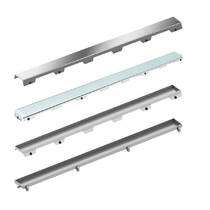 Решетка для душевого канала TECE TECEdrainline 601593 1500 мм матовое белое стекло, фото №5