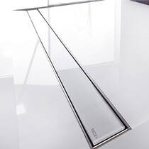 Решетка для душевого канала TECE TECEdrainline 601593 1500 мм матовое белое стекло, фото №6