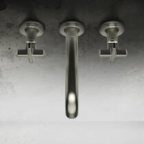 Змішувач прихованого монтажу для раковини Gessi Inciso 58190-031 хром (зовнішня частина), фото №5