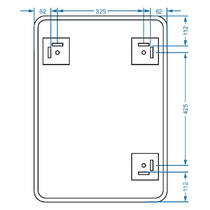 Дзеркало Devit Basic 4500700 500х700 мм закруглене, фото №4