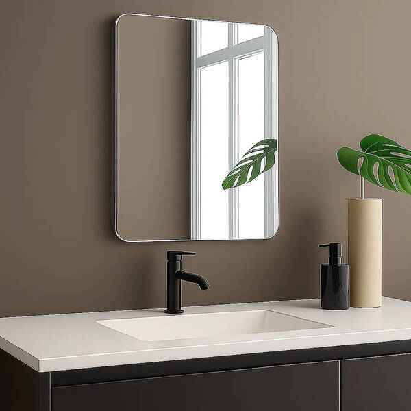 Дзеркало Devit Basic 4600700 600х700 мм закруглене, фото 1