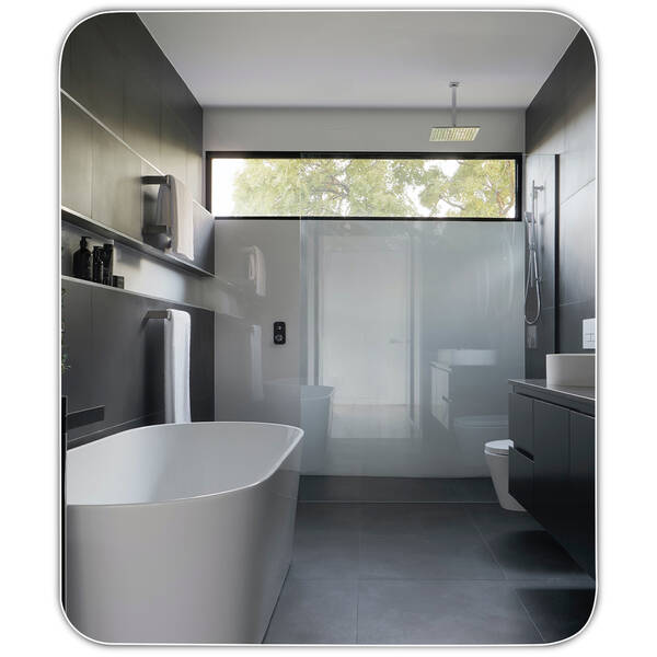 Дзеркало Devit Basic 4600700 600х700 мм закруглене, фото 2