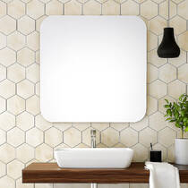 Зеркало Devit Basic 4700700 700х700 мм закругленное, фото №5