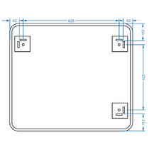 Дзеркало Devit Basic 4800700 800х700 мм закруглене, фото №4