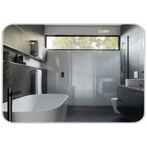 Дзеркало Devit Basic 4100700 1000х700 мм закруглене, фото №2