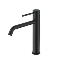 Смеситель для раковины Devit Flow 550533B, высокий, черный матовый, фото №2