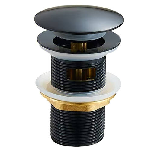 Донный клапан Devit 550548B, черный матовый, фото 1