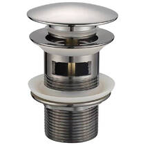 Донний клапан Devit 550548N, brushed nickel, фото №1