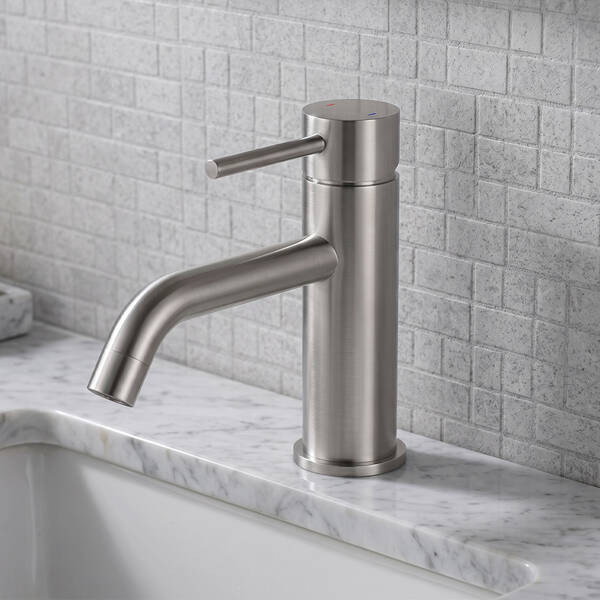 550547N Flow Змішувач д/раковини, brushed nickel — фото 4