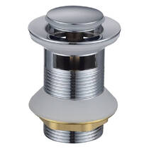 Донний клапан Devit 550549C без накладки, хром, фото №1