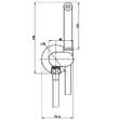 Гигиенический душ Devit Flow 550539B, черный матовый, фото 3