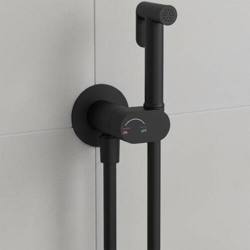 Гигиенический душ Devit Flow 550539B, черный матовый, фото 1