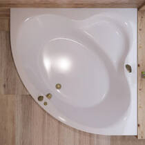 Ванна акриловая WGT Rialto Garda 140x140 см белый глянец, фото №4