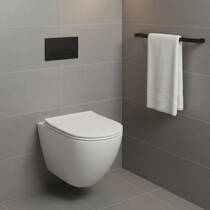 Унітаз підвісний AM PM X-Joy S C85A1703SC безобідковий з сидінням з дюропласту, фото №1