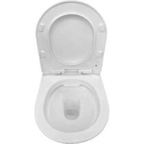 Унітаз підвісний AM PM X-Joy S C85A1703SC безобідковий з сидінням з дюропласту, фото №4