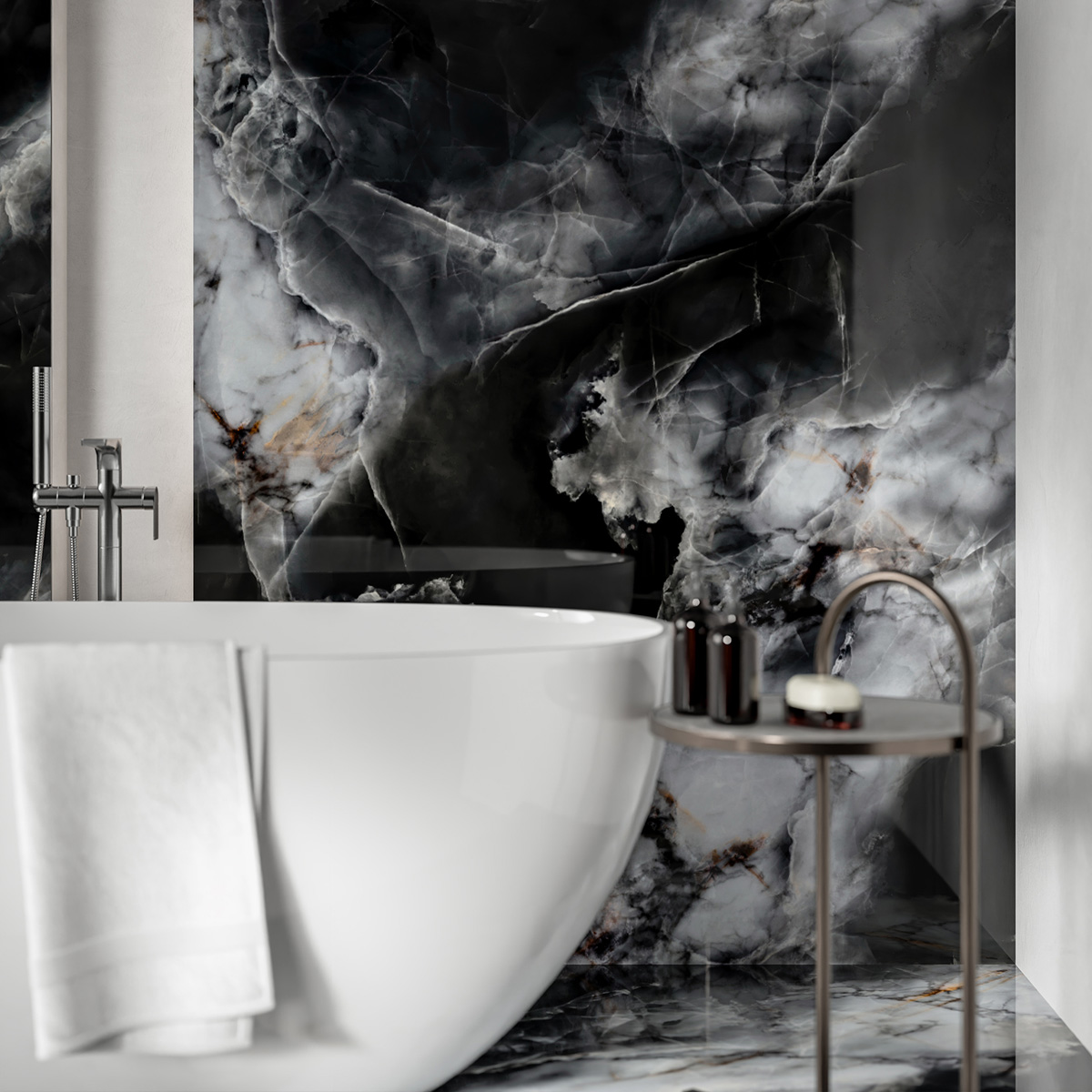 GRES CALMNESS BLACK RECT (1 сорт)