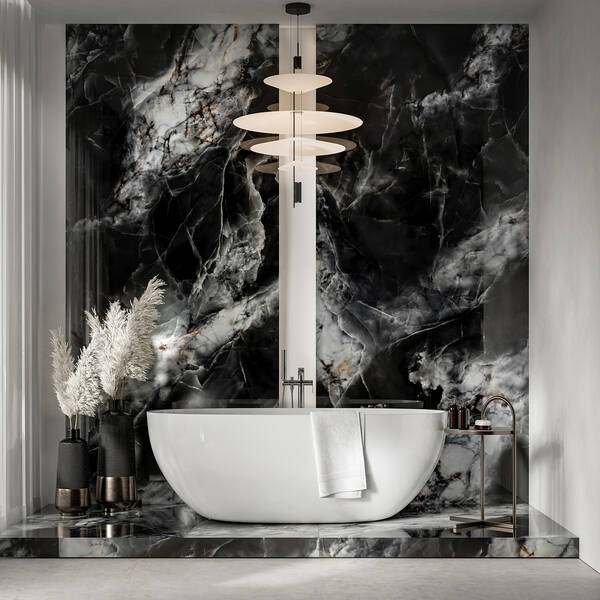 Керамограніт Cerrad Calmness Black Rect 120x120 см