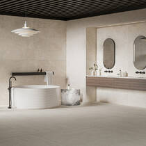 Керамограніт Cerrad Softstone Ivory Rect 60x60 см, фото №3