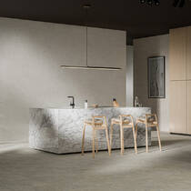 Керамограніт Cerrad Softstone Pearl Rect 120x120 см, фото №1